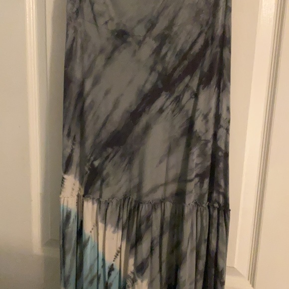 Maxi halter dress tie dye M EUC - Picture 8 of 13